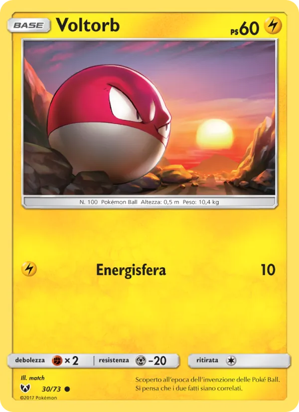 Voltorb – Leggende Iridescenti 30