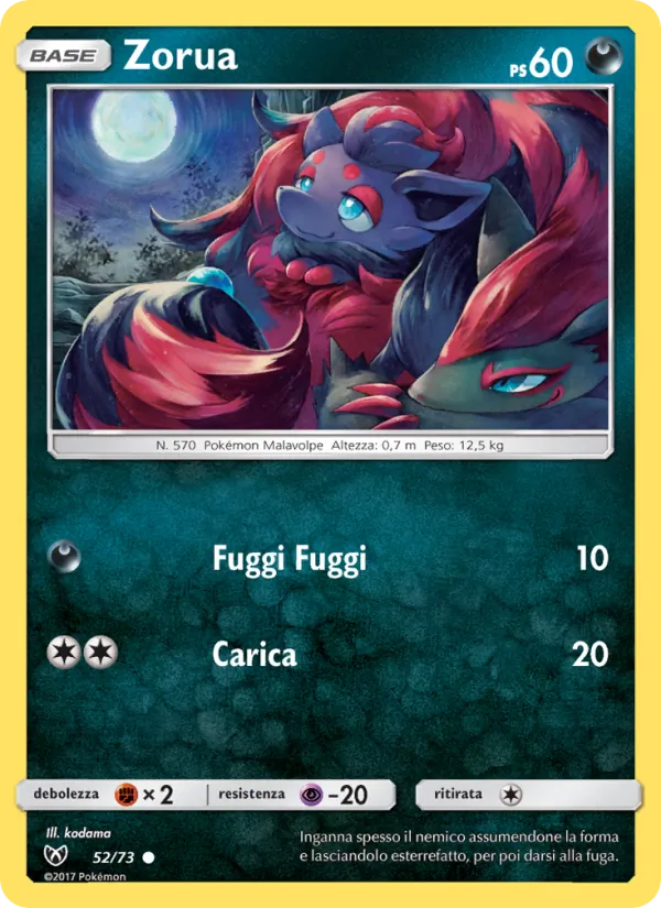 Zorua – Leggende Iridescenti 52
