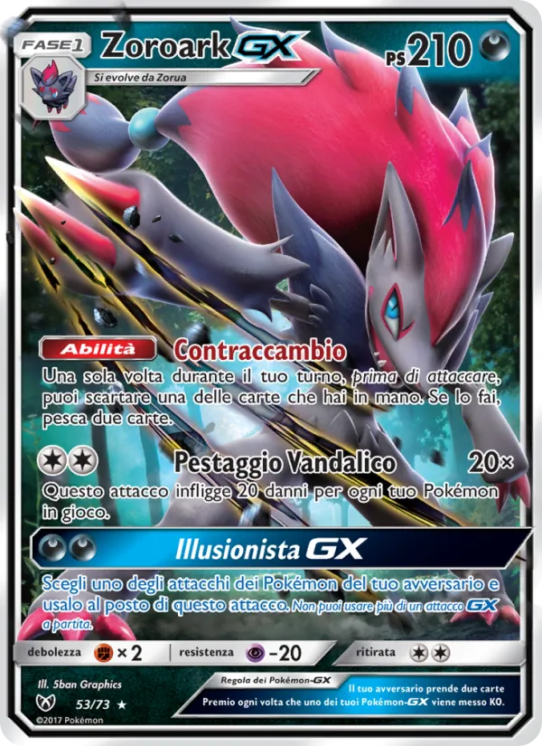 Zoroark GX – Leggende Iridescenti 53