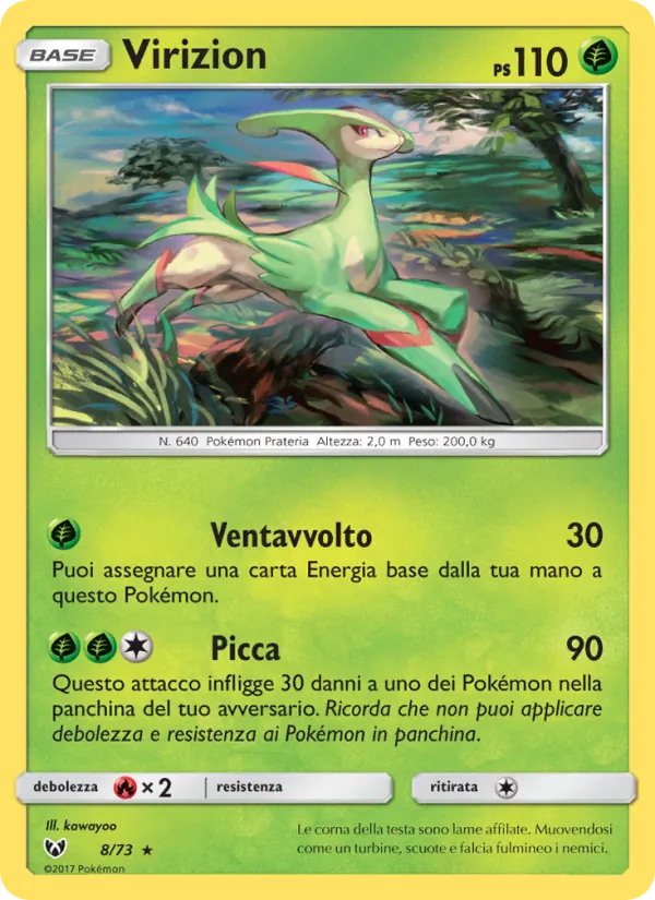 Virizion – Leggende Iridescenti 8