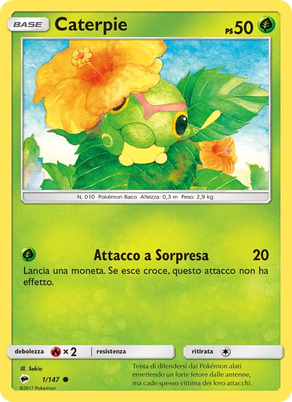 Caterpie – Ombre Infuocate 1