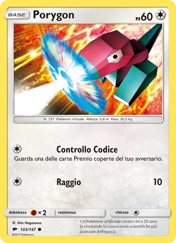 Porygon – Ombre Infuocate 103