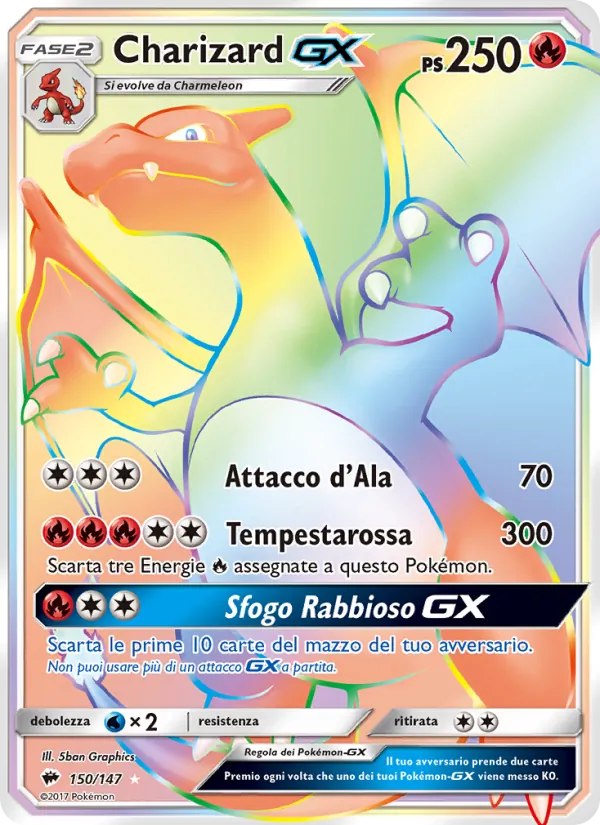 Charizard GX – Ombre Infuocate 150