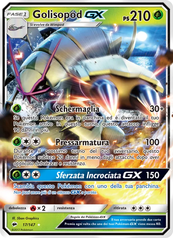 Golisopod GX – Ombre Infuocate 17