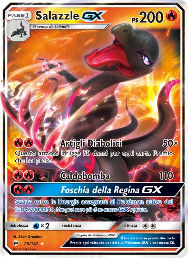 Salazzle GX – Ombre Infuocate 25