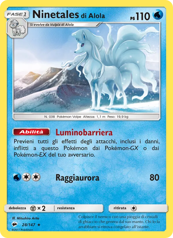 Ninetales di Alola – Ombre Infuocate 28