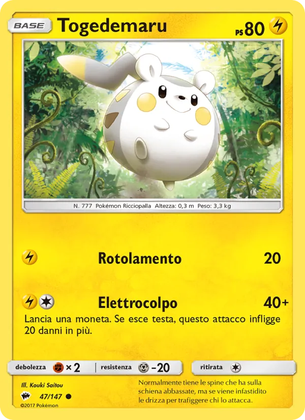 Togedemaru – Ombre Infuocate 47