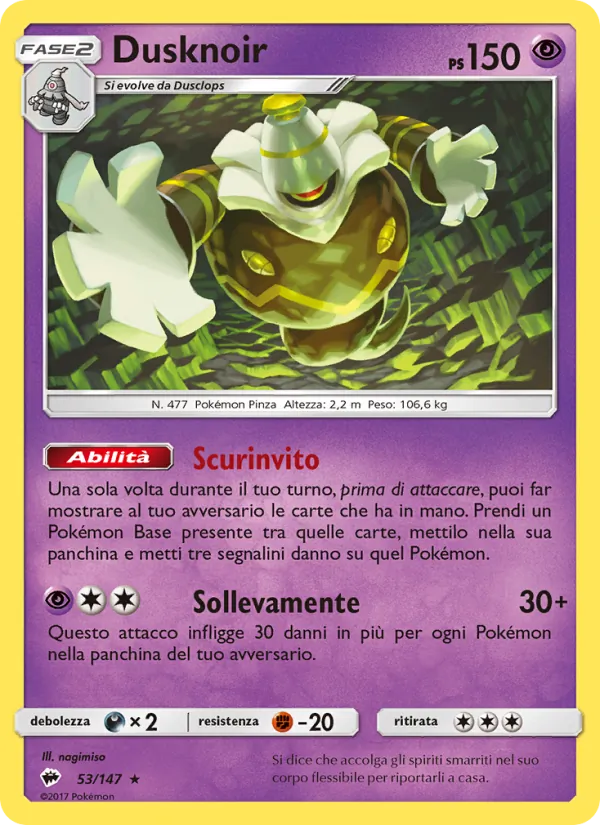 Dusknoir – Ombre Infuocate 53
