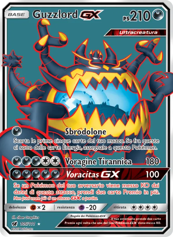 Guzzlord GX – Invasione Scarlatta 105