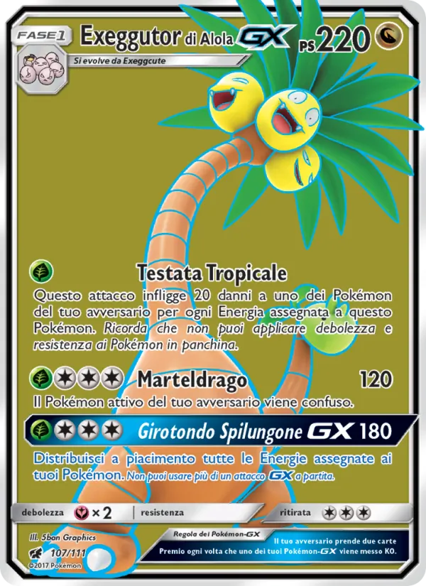 Exeggutor di Alola GX – Invasione Scarlatta 107