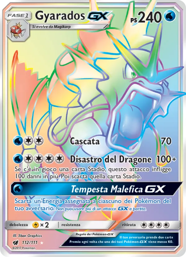 Gyarados GX – Invasione Scarlatta 112