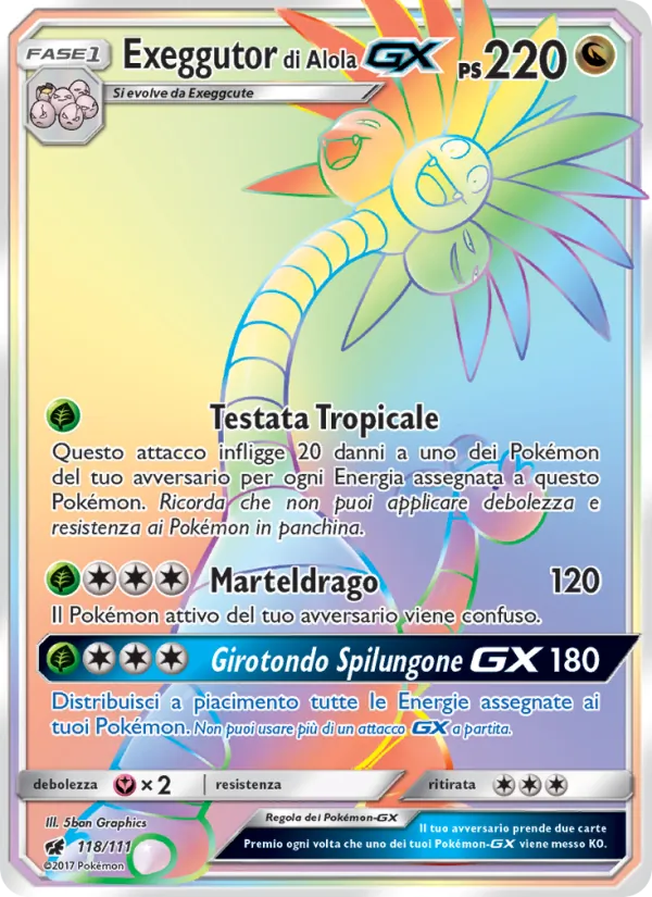 Exeggutor di Alola GX – Invasione Scarlatta 118