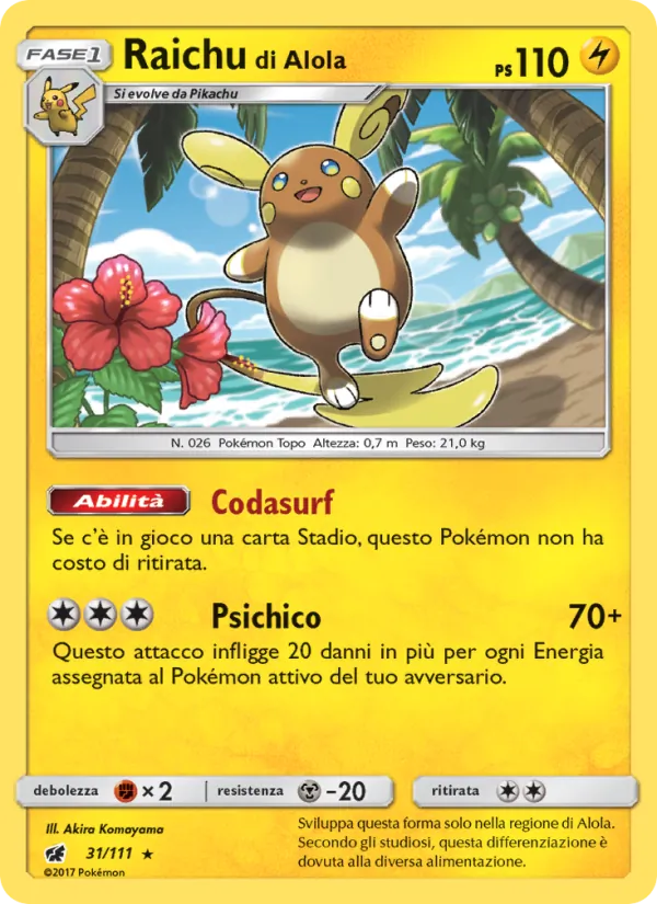 Raichu di Alola – Invasione Scarlatta 31