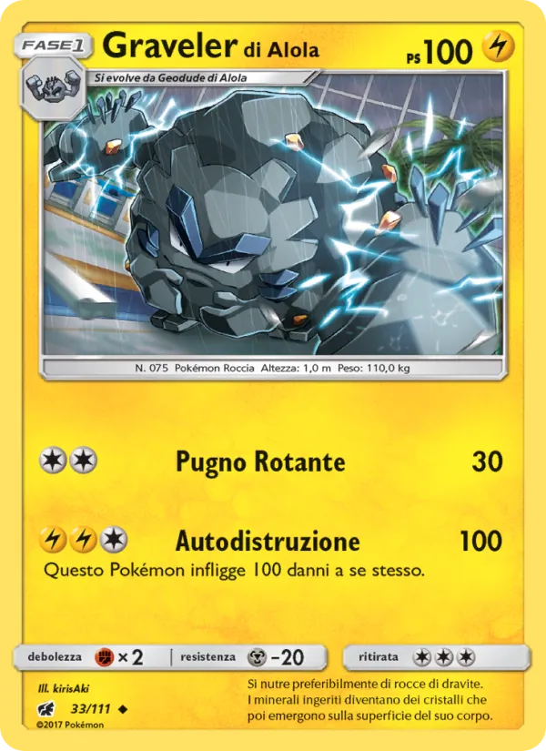 Graveler di Alola – Invasione Scarlatta 33