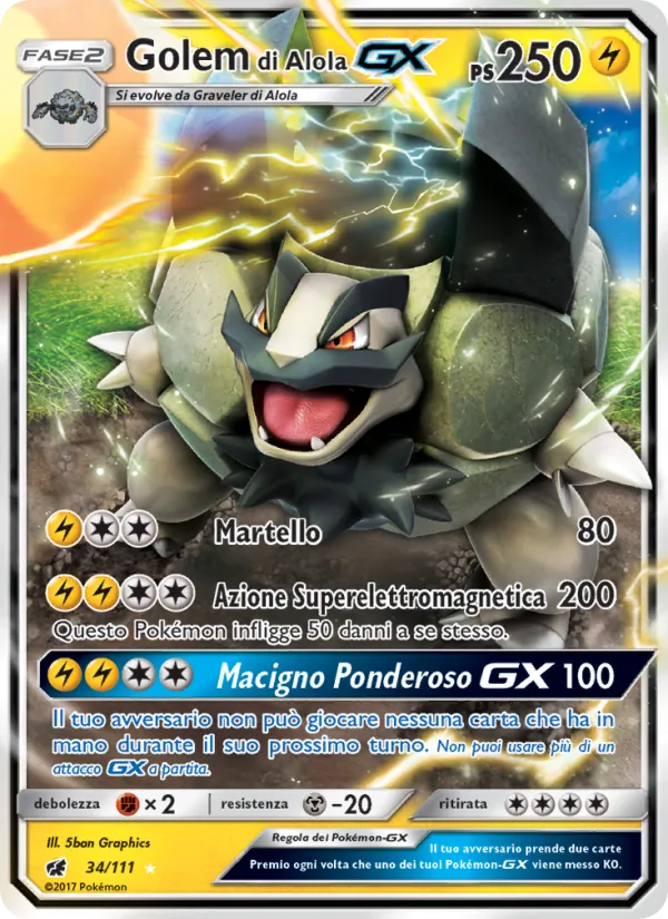 Golem di Alola GX – Invasione Scarlatta 34