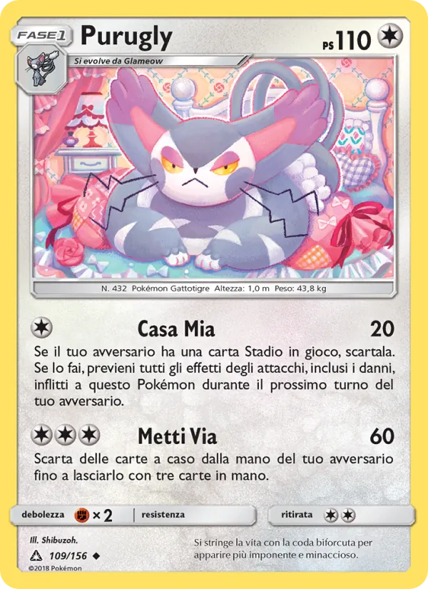 Purugly – Ultraprisma 109