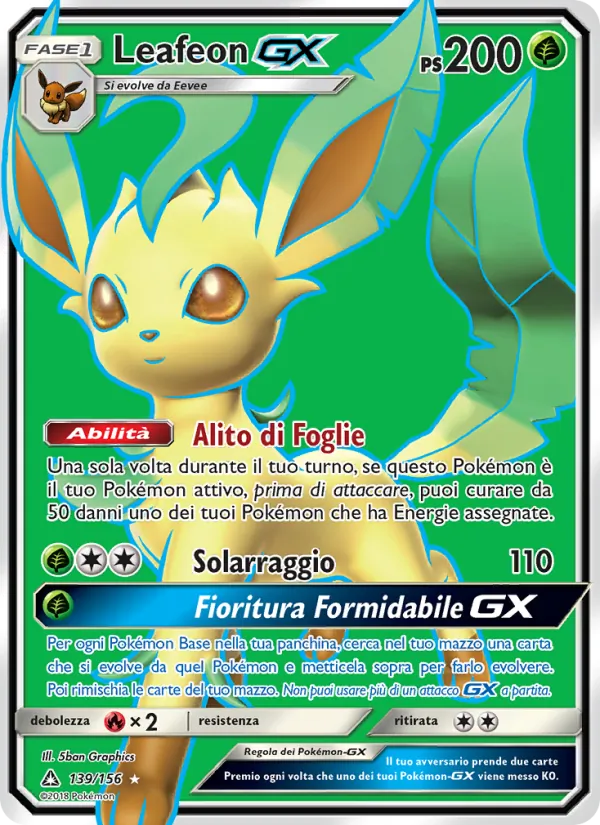 Leafeon GX – Ultraprisma 139