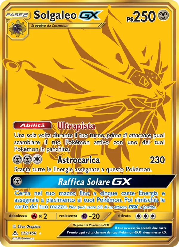 Solgaleo GX – Ultraprisma 173