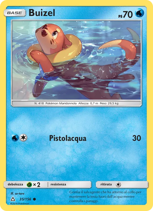 Buizel – Ultraprisma 35