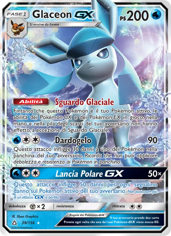 Glaceon GX – Ultraprisma 39