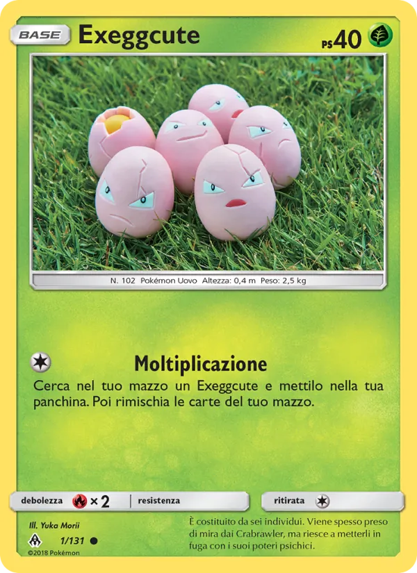 Exeggcute – Apocalisse Di Luce 1