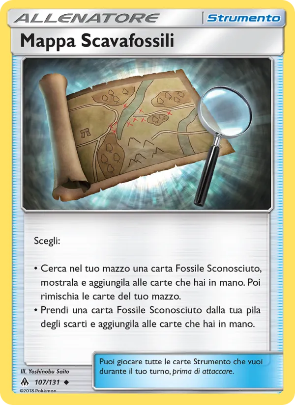 Mappa Scavafossili – Apocalisse Di Luce 107