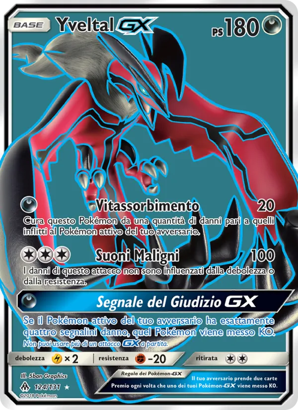Yveltal GX – Apocalisse Di Luce 124