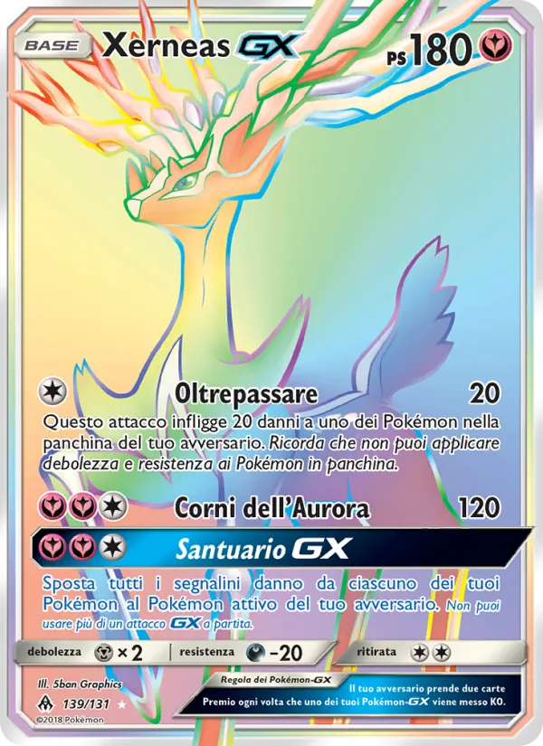 Xerneas GX – Apocalisse Di Luce 139