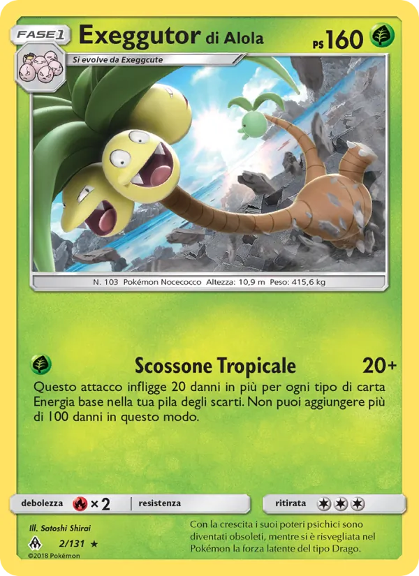 Exeggutor di Alola – Apocalisse Di Luce 2