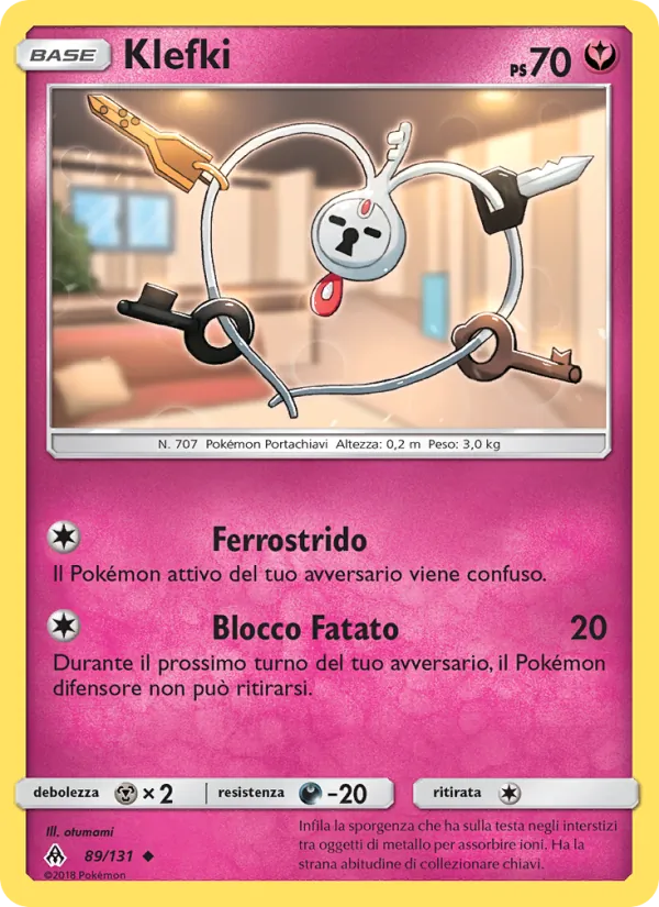 Klefki – Apocalisse Di Luce 89
