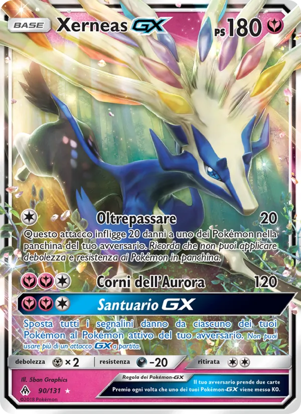 Xerneas GX – Apocalisse Di Luce 90