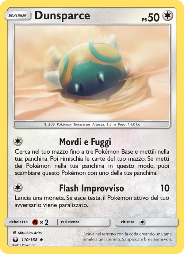 Dunsparce – Tempesta Astrale 110