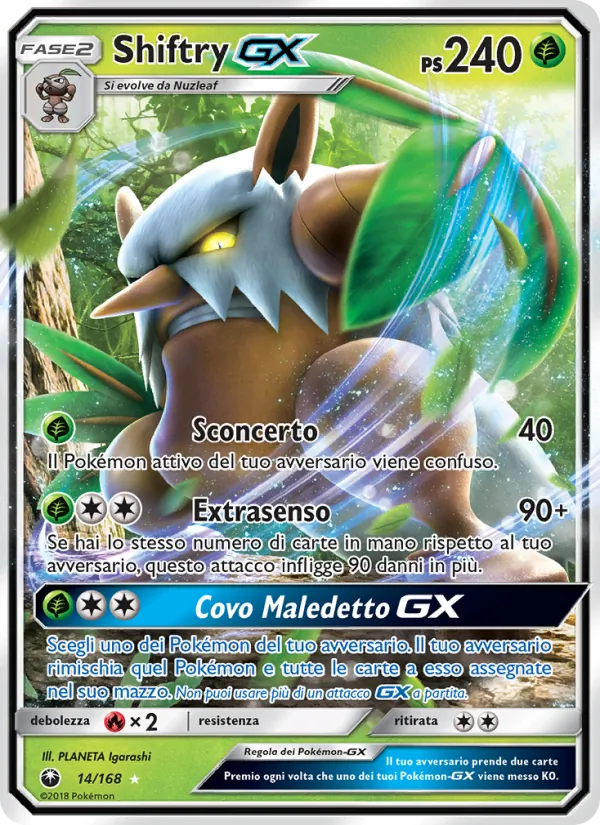 Shiftry GX – Tempesta Astrale 14