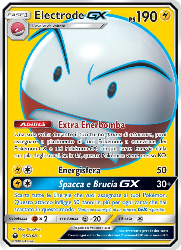Electrode GX – Tempesta Astrale 155