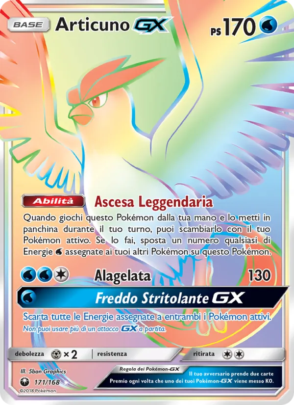 Articuno GX – Tempesta Astrale 171