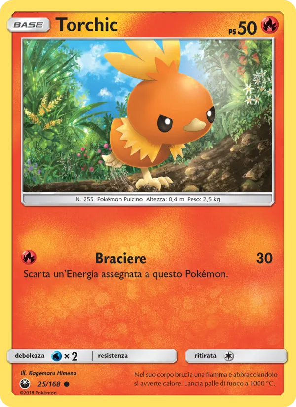 Torchic – Tempesta Astrale 25