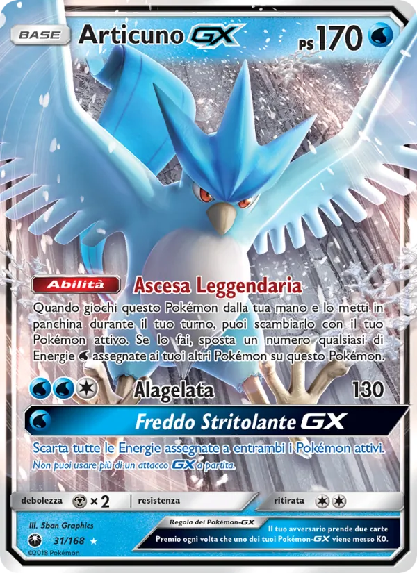 Articuno GX – Tempesta Astrale 31