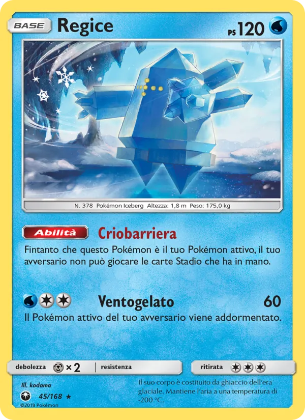 Regice – Tempesta Astrale 45