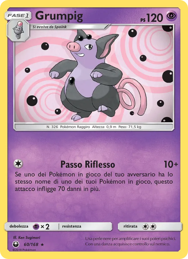 Grumpig – Tempesta Astrale 60