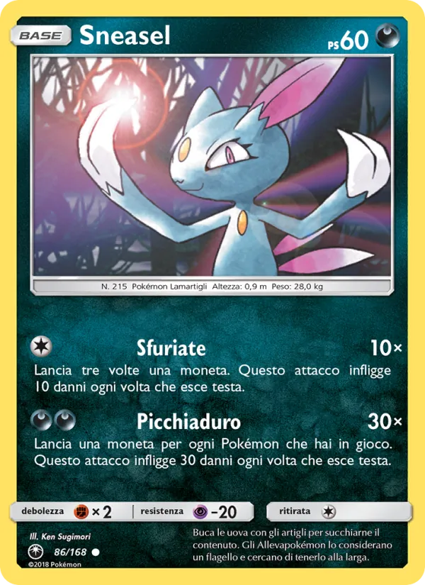 Sneasel – Tempesta Astrale 86