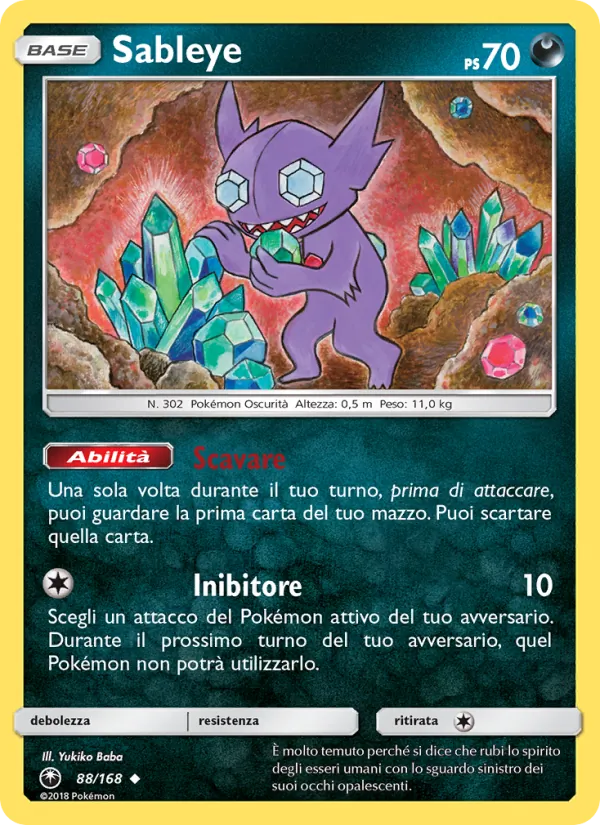 Sableye – Tempesta Astrale 88