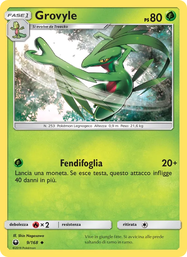 Grovyle – Tempesta Astrale 9