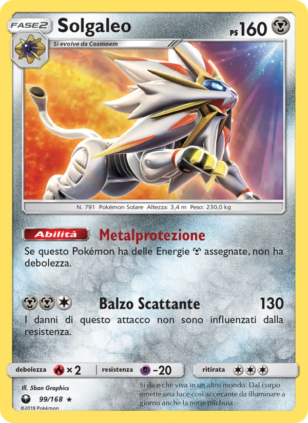 Solgaleo – Tempesta Astrale 99