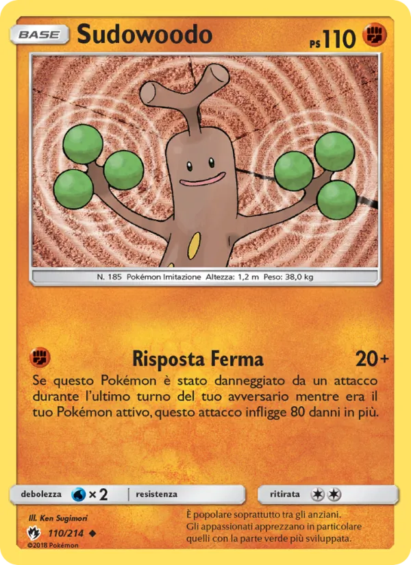 Sudowoodo – Tuoni Perduti 110