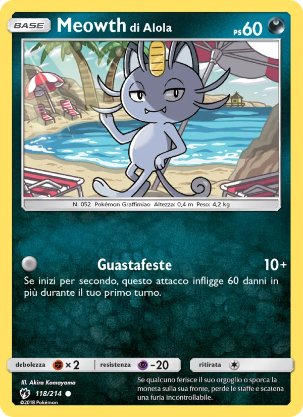 Meowth di Alola – Tuoni Perduti 118