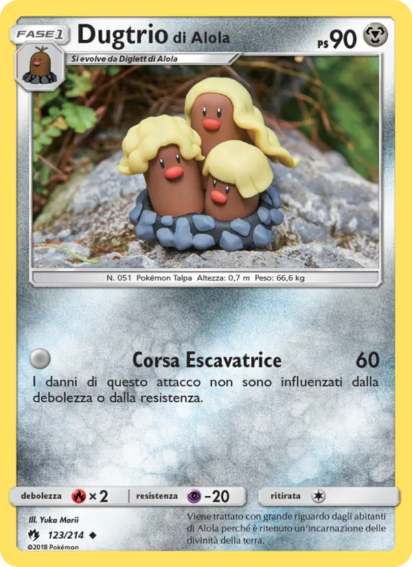 Dugtrio di Alola – Tuoni Perduti 123