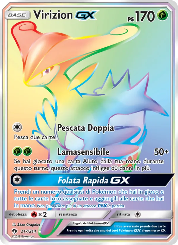 Virizion GX – Tuoni Perduti 217