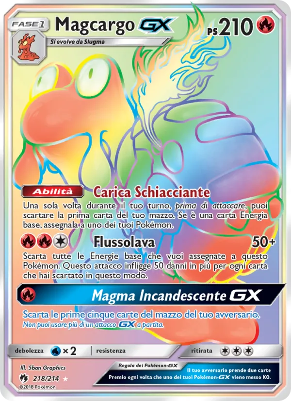 Magcargo GX – Tuoni Perduti 218