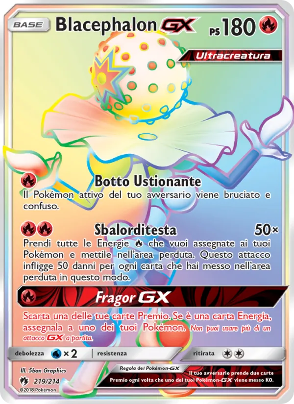 Blacephalon GX – Tuoni Perduti 219