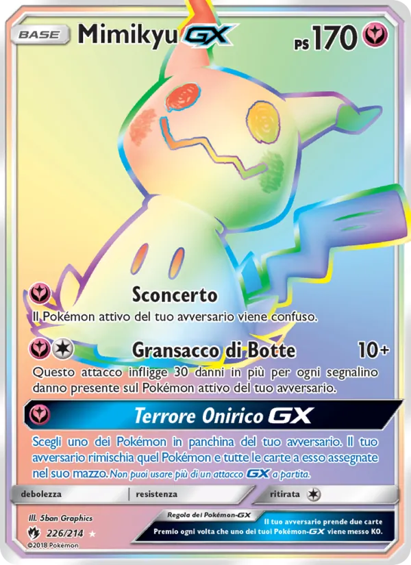 Mimikyu GX – Tuoni Perduti 226